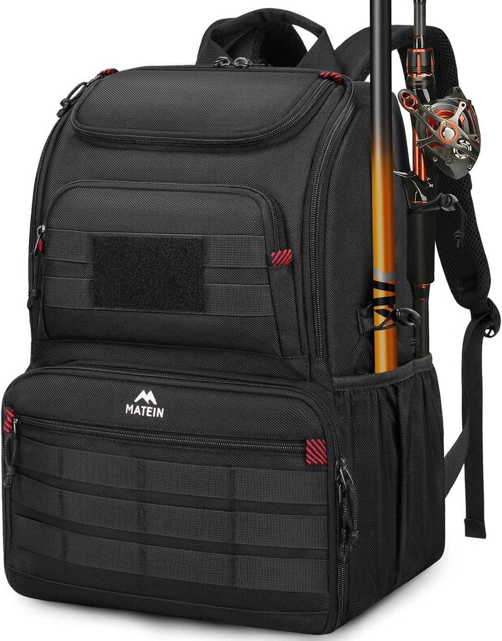 MATEIN Fishing Backpack Tackle Box, Tackle Backpack with Cooler for Men