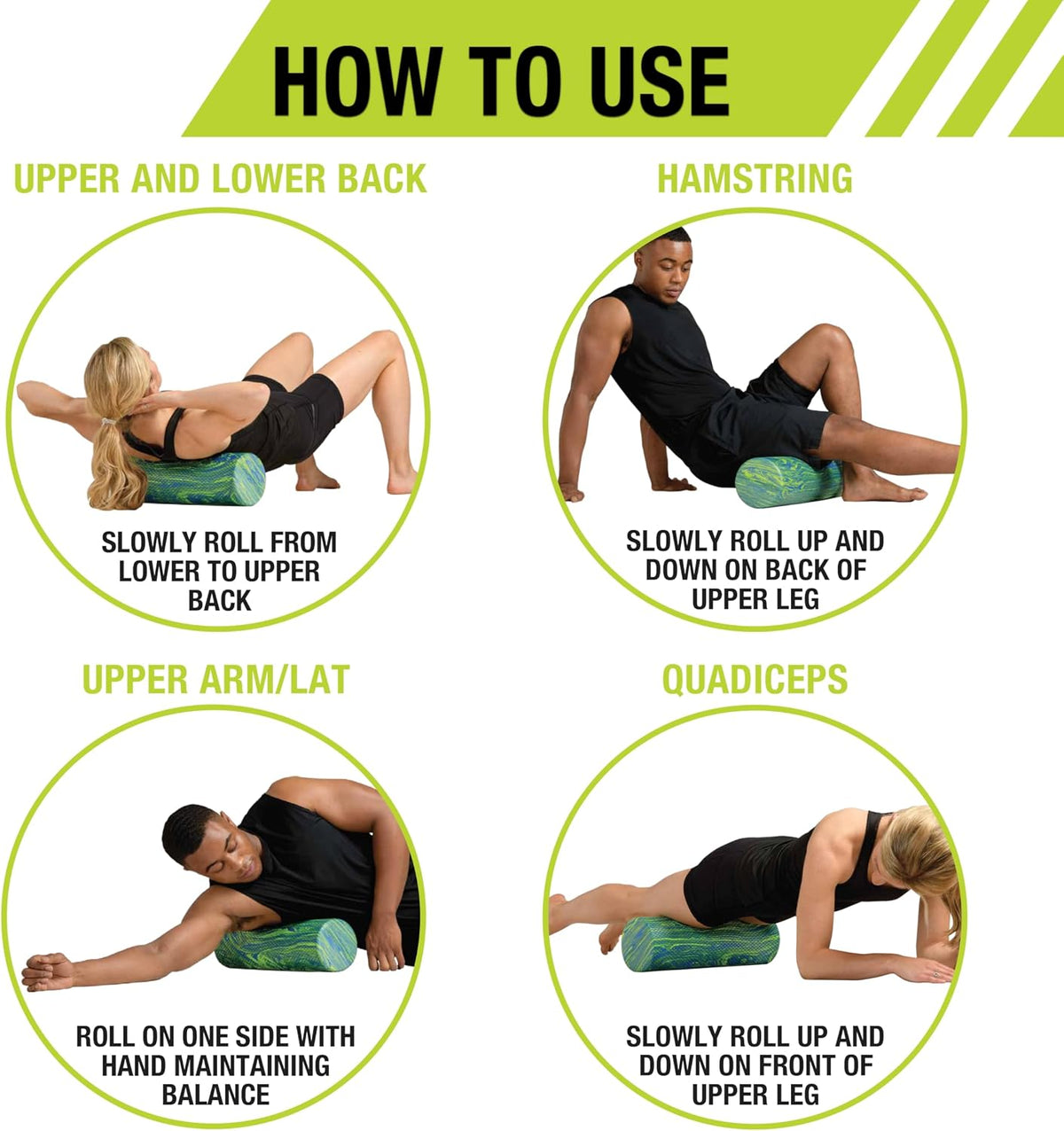 Pro-Tec Athletics Foam Rollers, Various Sizes