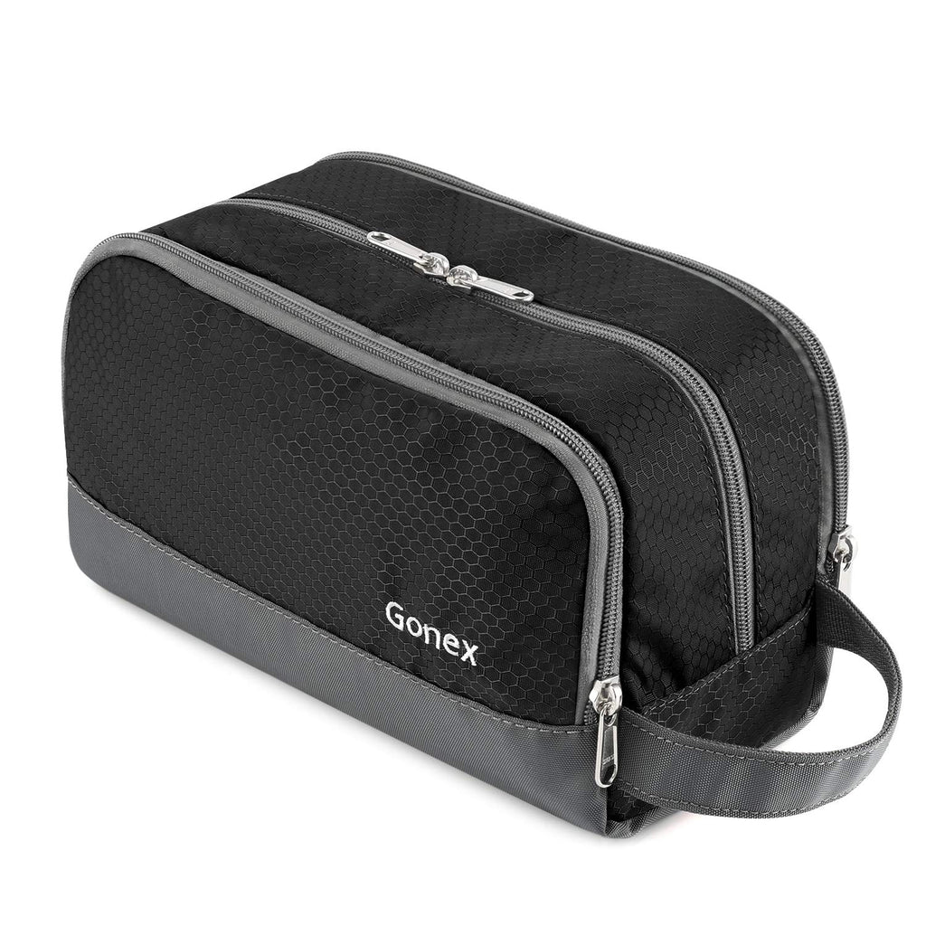 Gonex Travel Toiletry Bag for Men, Water Resistant Dopp Kit for Toiletries