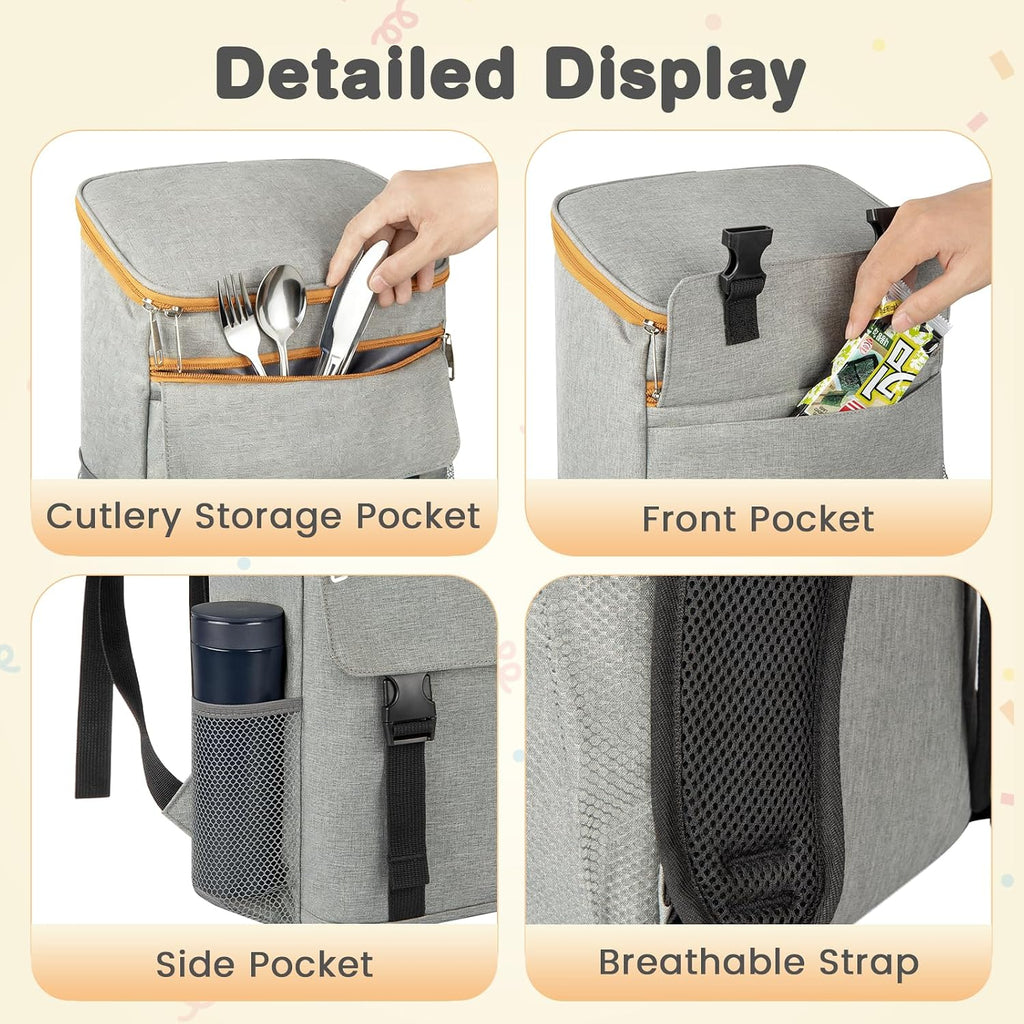 Backpack Cooler - 30 Cans Insulated Cooler Backpack for Men & Women