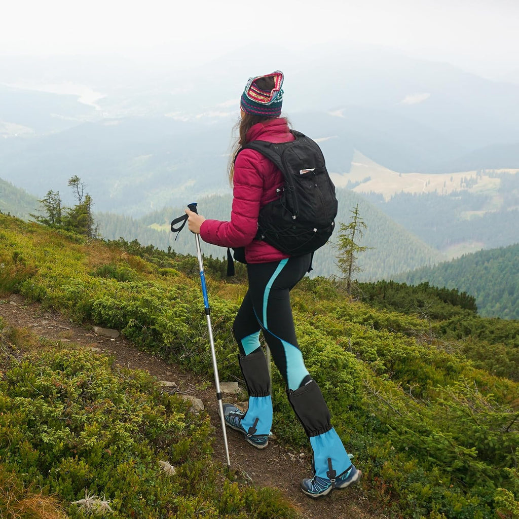 Waterproof Hiking Gaiters, Outdoor Snow Boot Gaiters