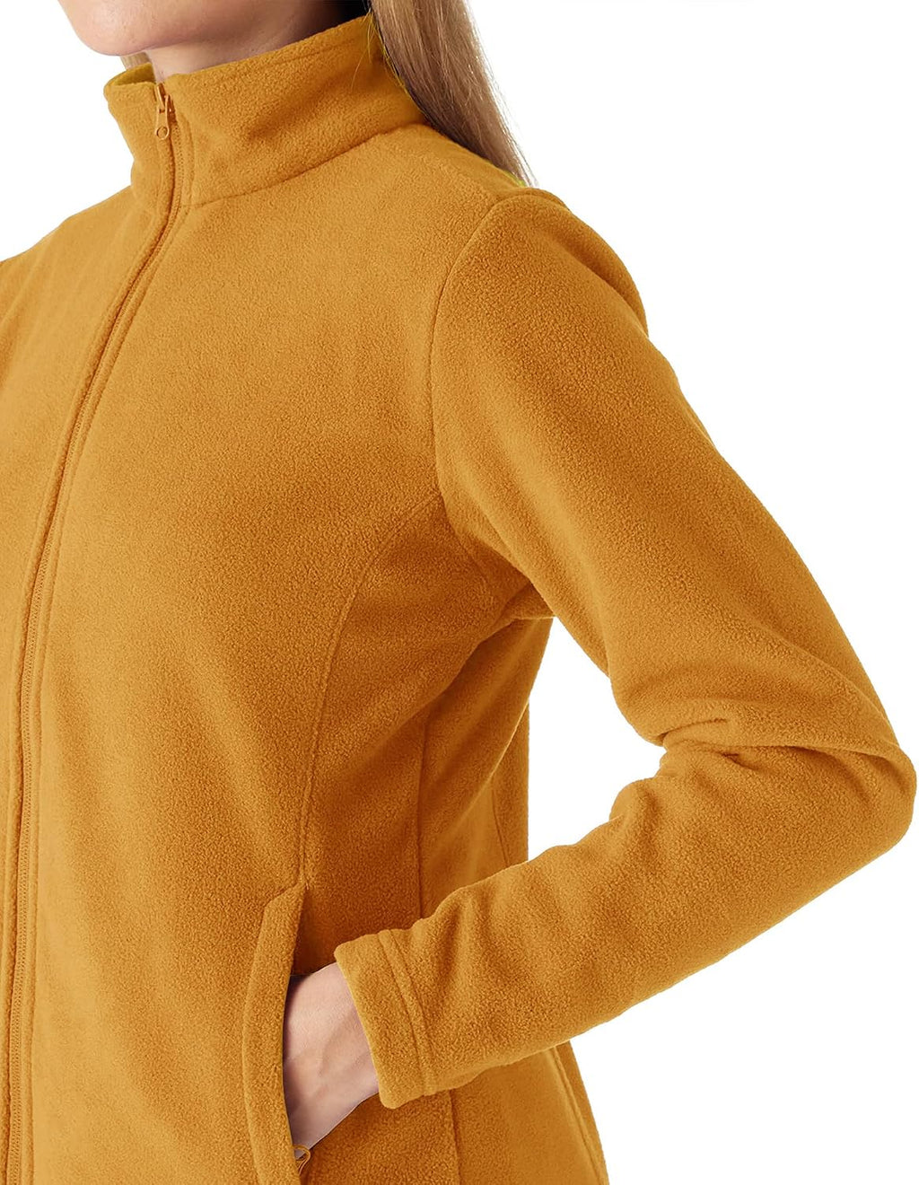 Outdoor Ventures Women's Lightweight Warm Polar Fleece Jacket Zip Up
