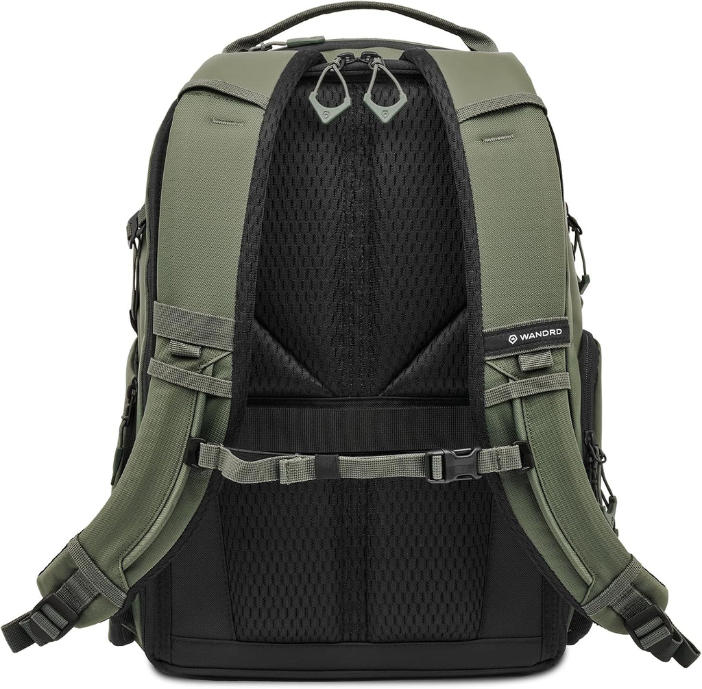 WANDRD PRVKE Zip 21L Camera Backpack, Wasatch Green, Quick Side Access