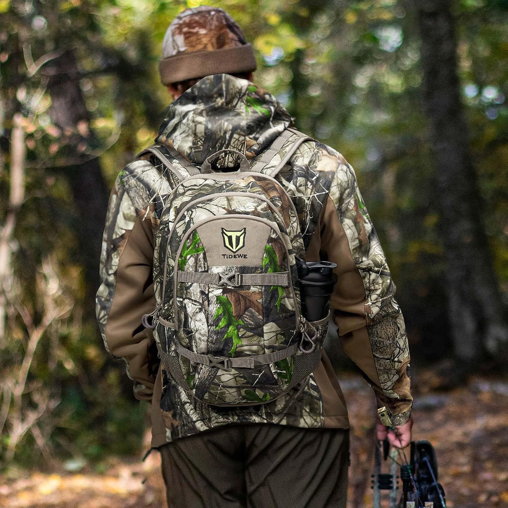 TIDEWE Hunting Backpack for Men, 25L Lightweight Day Pack for Deer Hunting