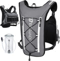 BECOJADDE Running Vest for Men Hydration Backpack with 2L Water Bladder