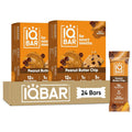 IQBAR Clean Protein Bars, Low Sugar Keto, Peanut Butter Chip 24-Count