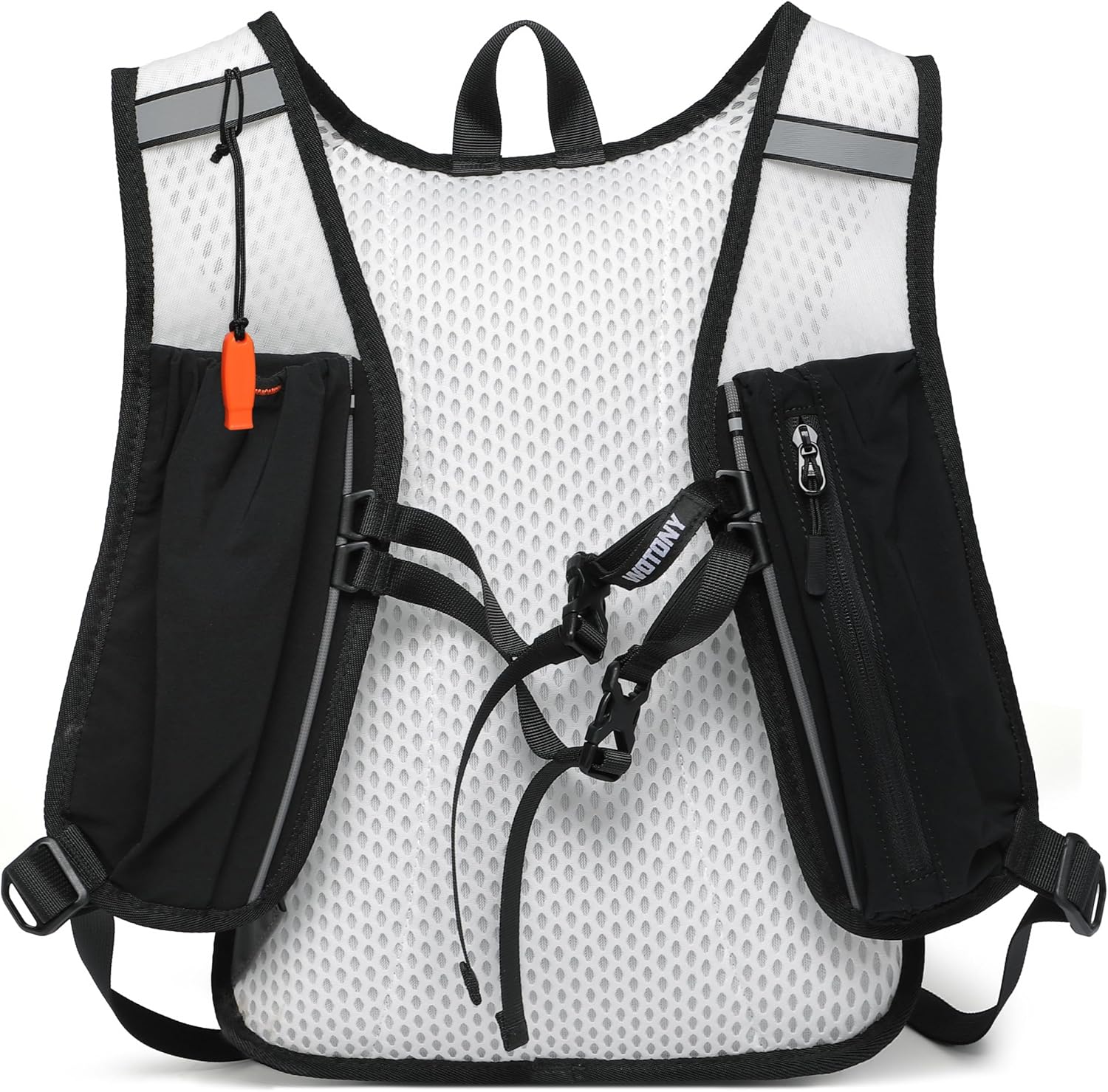 Wotony Lightweight Hydration Backpack with 2LOR 3LWater Bladder for Cycling Hiking Rave - Water Daypack for Men Women