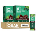 IQBAR Clean Protein Bars, Low Sugar Keto, Chocolate Mint Chip 24-Count