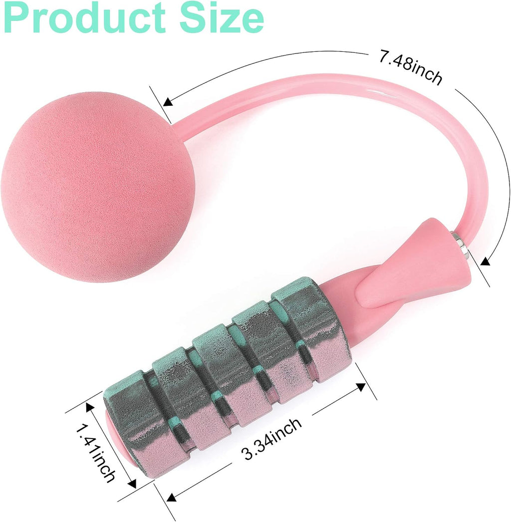 Jump Rope, Training Ropeless Skipping Rope for Fitness, Adjustable Weighted Cordless Jump Rope for Men and Women