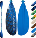 Adjustable Kayak Paddle, Detachable Lightweight Floating Oar with Ergonomic Grip and Drip Guards, Versatile Multi-Section Design for Kayaking and Paddle Boarding
