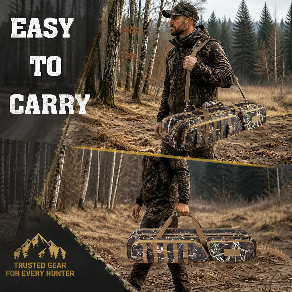 GOBUROS Hunting Tripod Carrying Bag Compatible with BOG DeathGrip Tripods