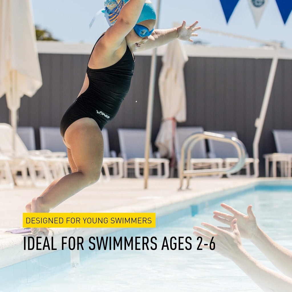 FINIS Swimmies Kids Swim Goggles - Learn-to-Swim Goggles for Ages 2 & Up - UV Protection - PVC & Latex Free