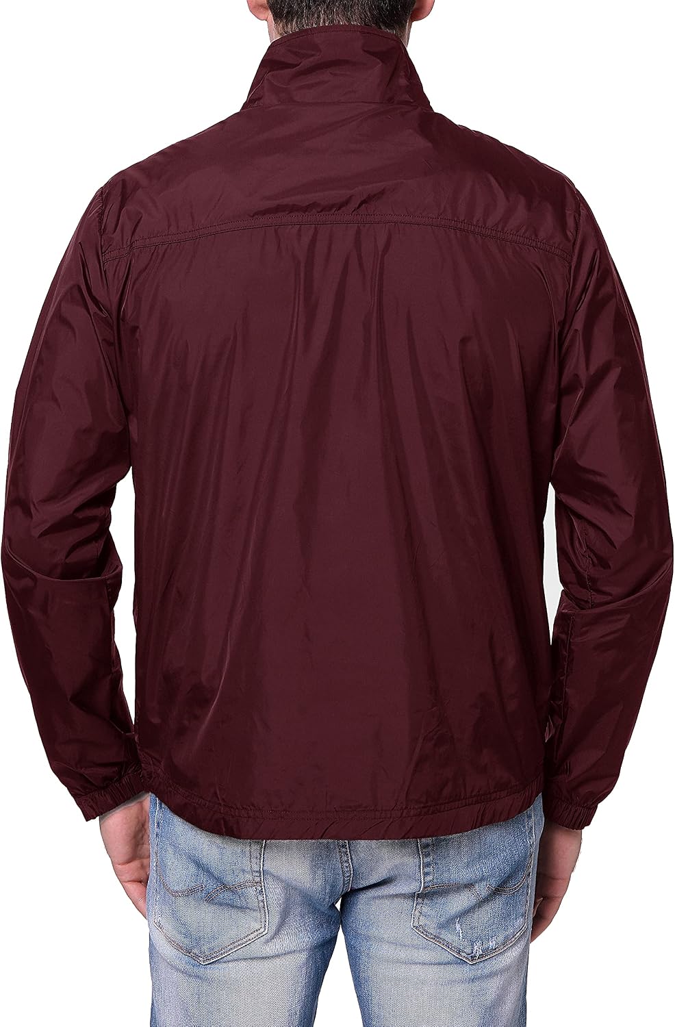 TRAILSIDE SUPPLY CO. Mens Windbreaker Jackets Lightweight Packable Jacket