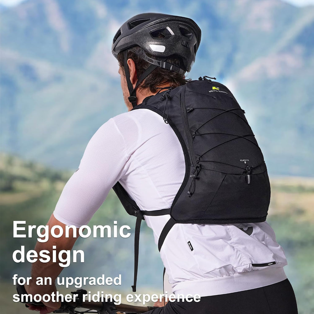 N NEVO RHINO Hydration Backpack with 70 oz/ 2L Bladder, Hiking Water Pack