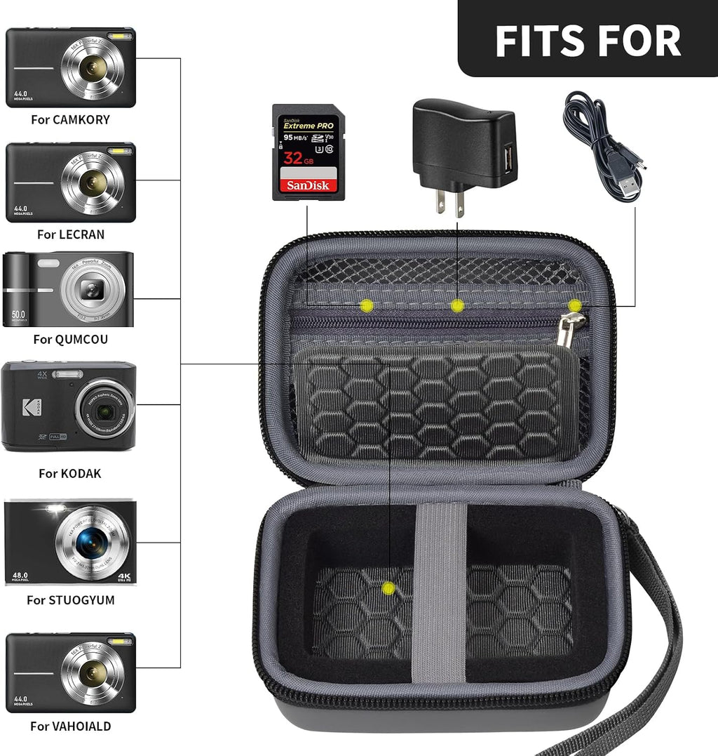 Comecase Hard Case for Kodak PIXPRO FZ45 FZ55 and Compact Digital Camera