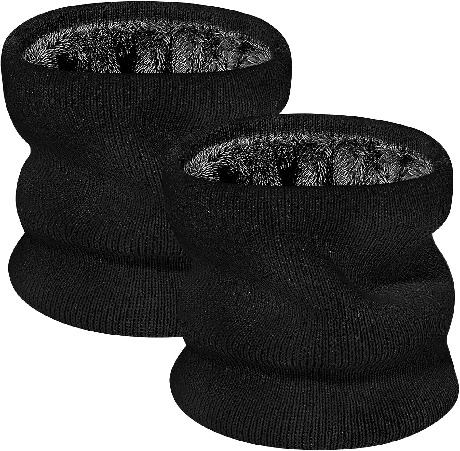 Fivali Winter Neck Warmer Gaiter for Men Women: Thick Windproof Neck Scarf