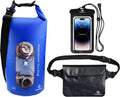 Freegrace Waterproof Dry Bag with Double Zip-Lock, Fanny Pack & Phone Case