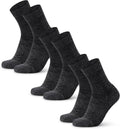 DANISH ENDURANCE Merino Wool Hiking Socks, Lightweight, 3 & 5-Pack