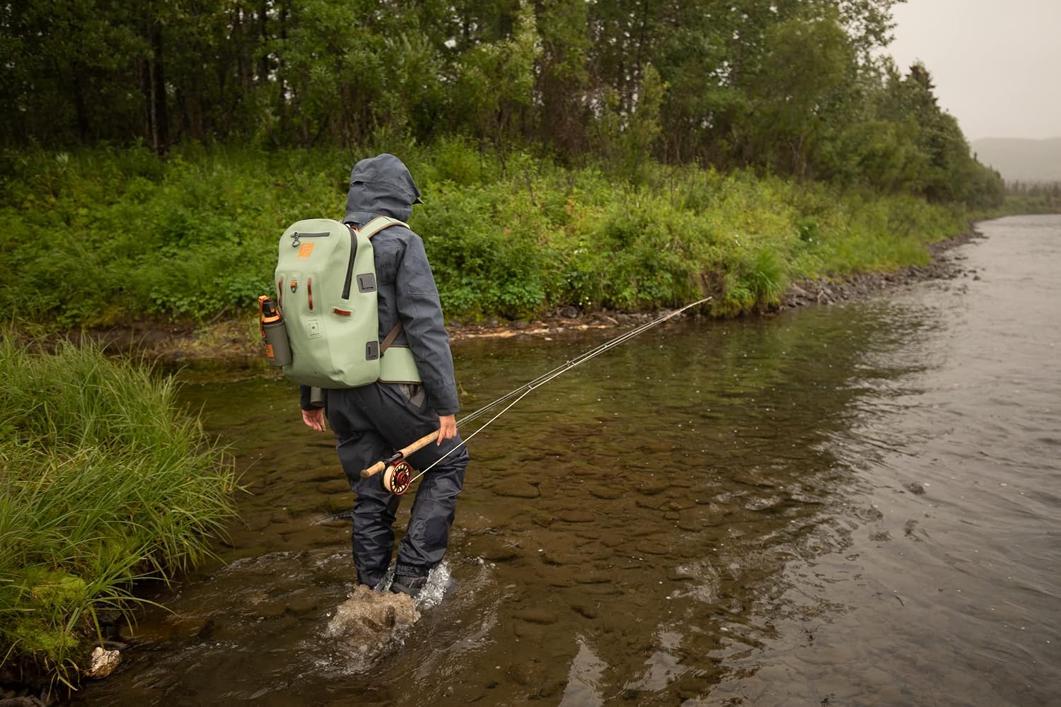 fishpond Thunderhead Waterproof Backpack – Fully Submersible Zipper, Accessory Attachments, 28L | Fishing Backpack - Eco Yucca