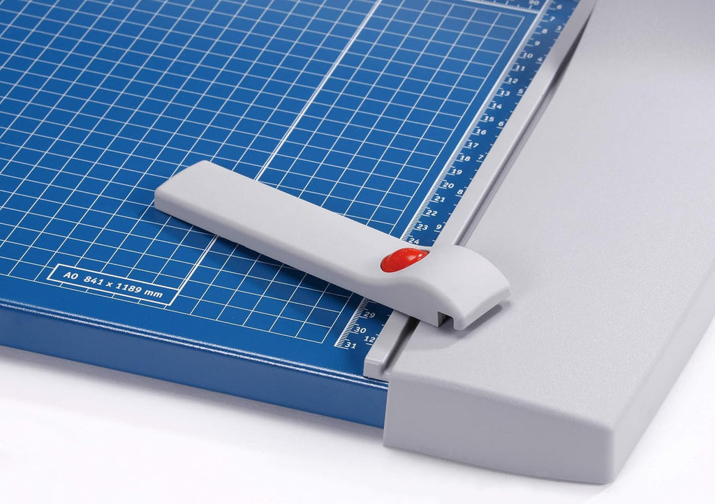 Dahle 446 Premium Rotary Trimmer, 36" Cut Length, 25 Sheet Capacity, Self-Sharpening, Automatic Clamp, German Engineered Paper Cutter