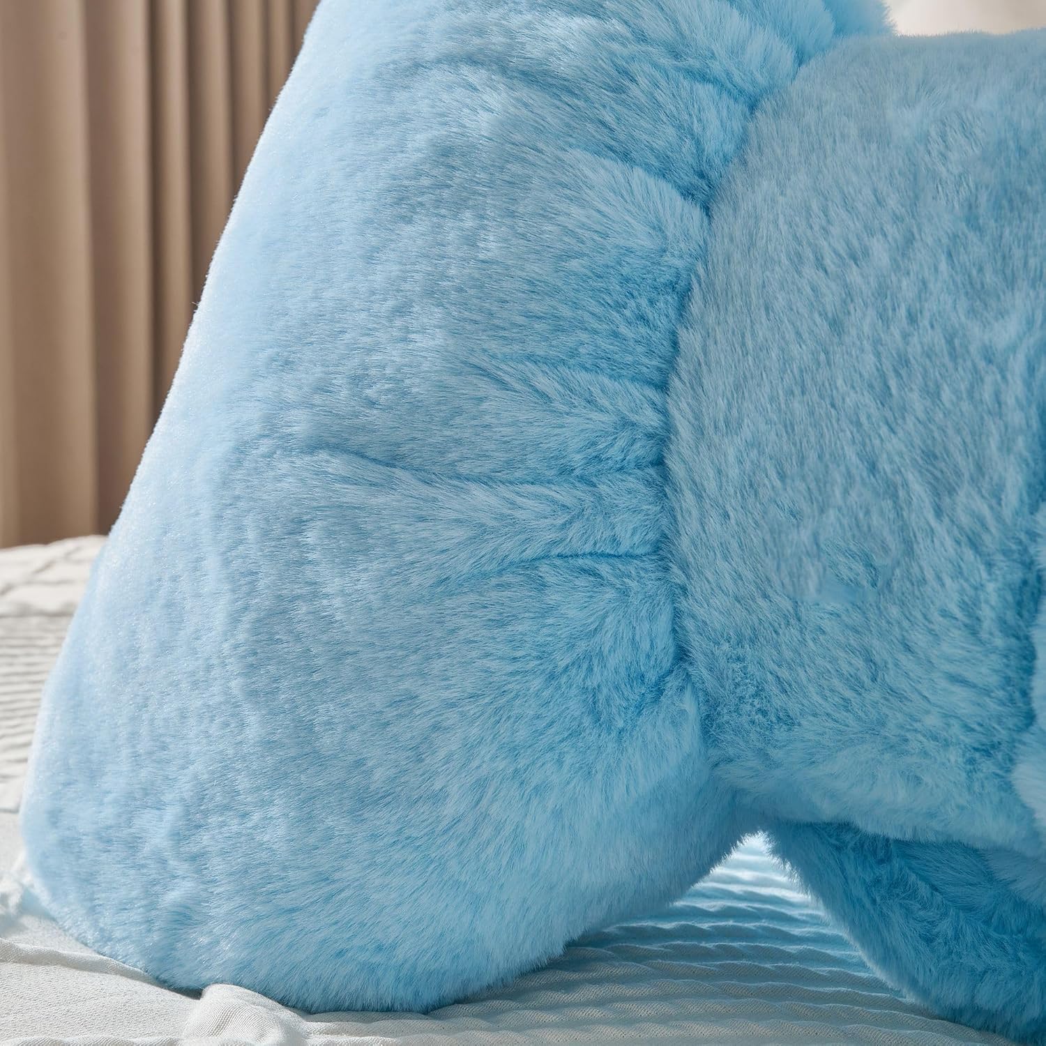 Room Decor Home Decor Bow Throw Pillows Decorative Pillows,Blue 14.5"*12"