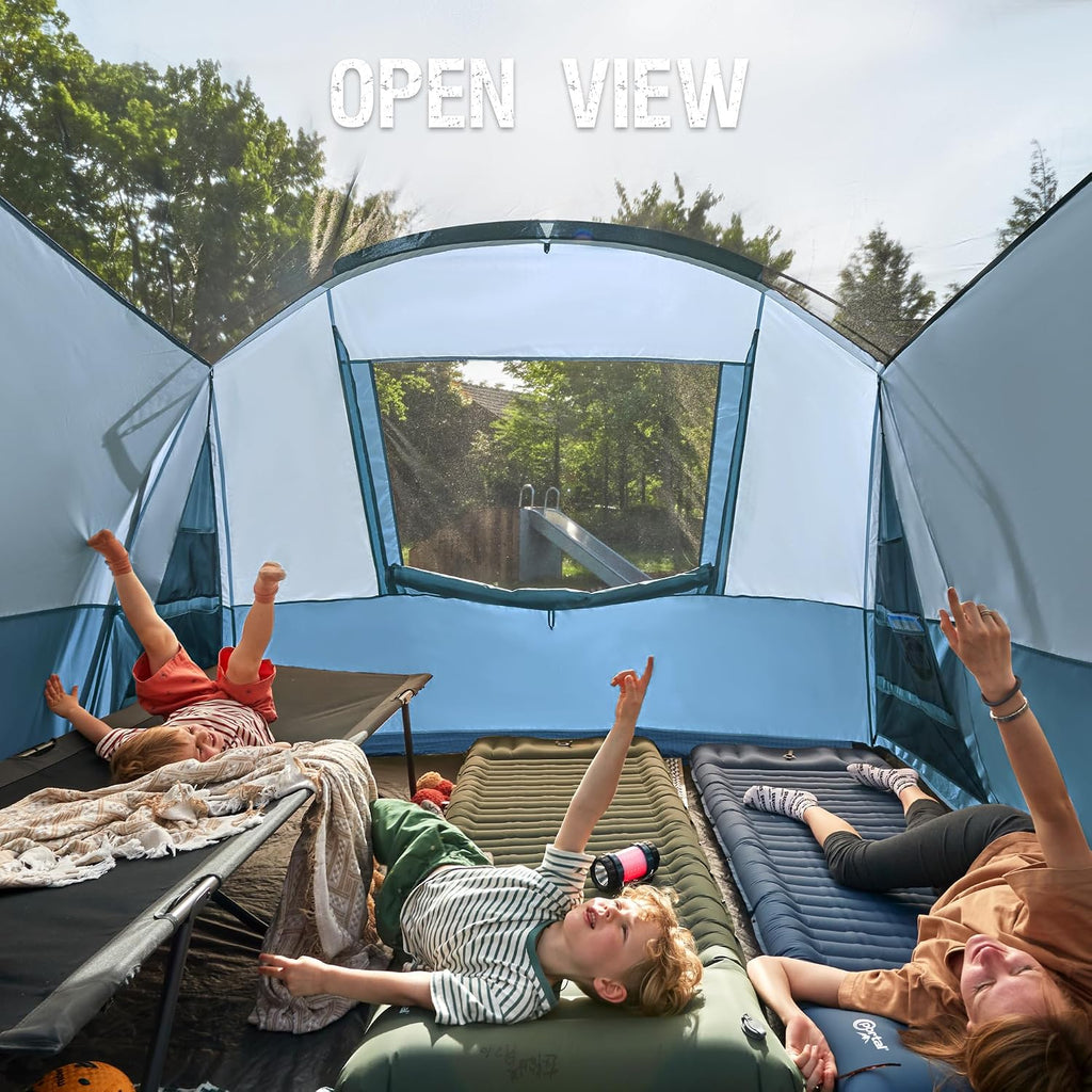 PORTAL 6/8/10 Person Family Camping Tent with Screen Room