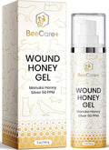 Manuka Honey Wound Gel for Hot Spot Treatment for Dogs and Cats – Helps with Irritations, Cuts, Rashes, Abrasions, and Scrapes – Colloidal Silver for Dogs 2 oz