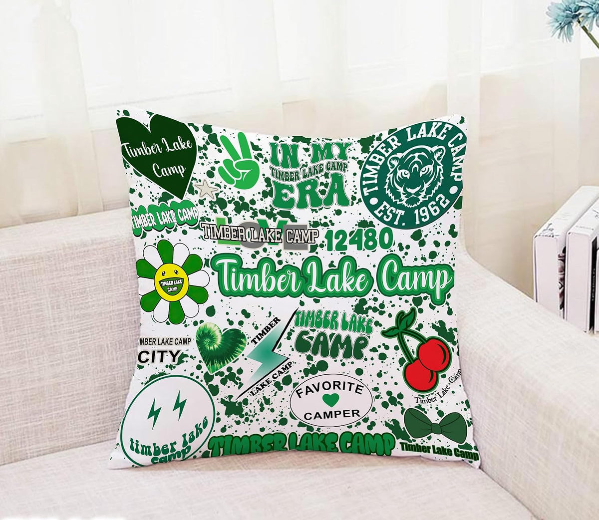 Camp Bunk Kids Autograph Pillows A Great Gift for Boys Or Girls (Style 14)
