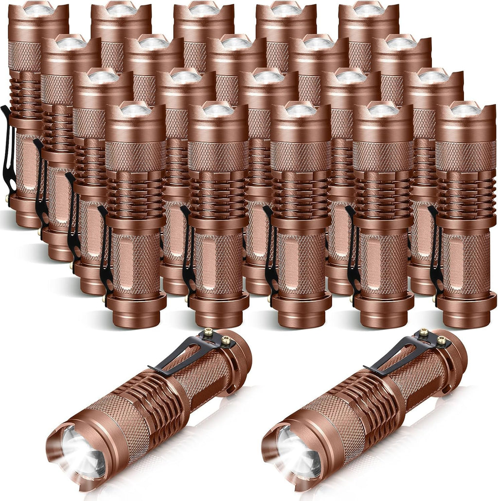 Fumete 20 Pack Mini LED Tactical Flashlights