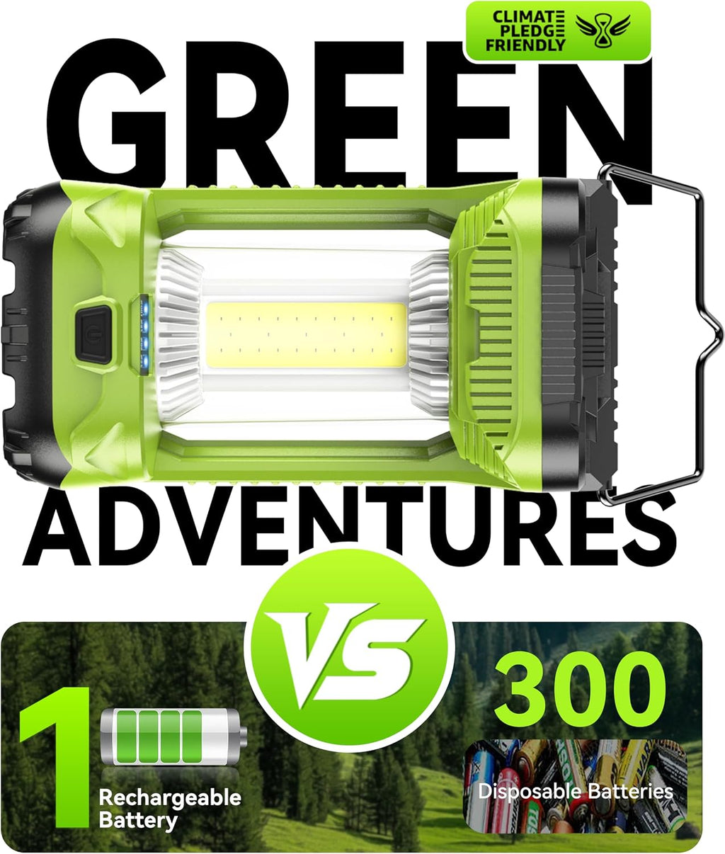 AlpsWolf Rechargeable Camping Lantern, 4000LM Emergency Camping Tent Light