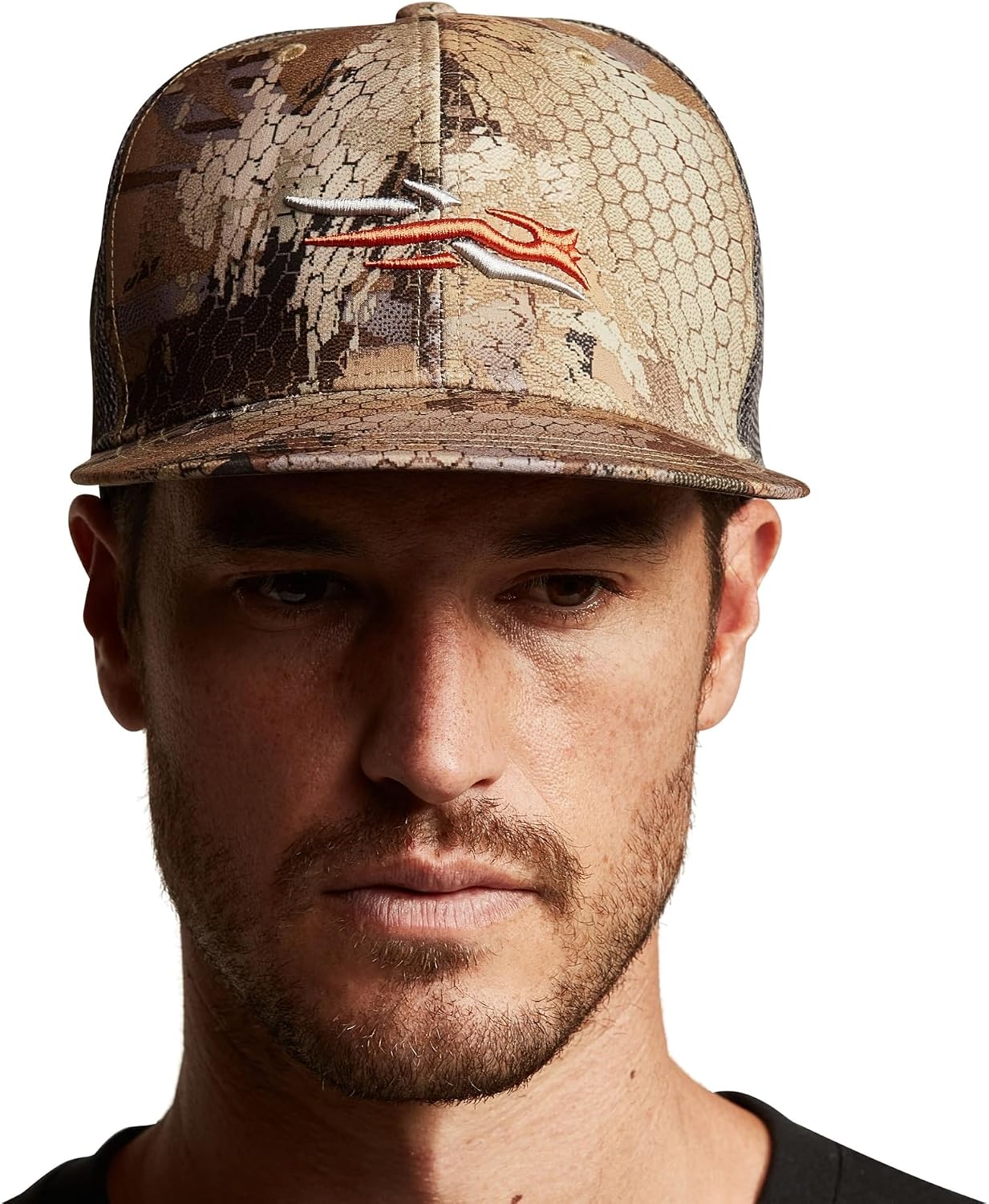 SITKA Trucker Hat - Adjustable Outdoor Snap Back Hat for Men