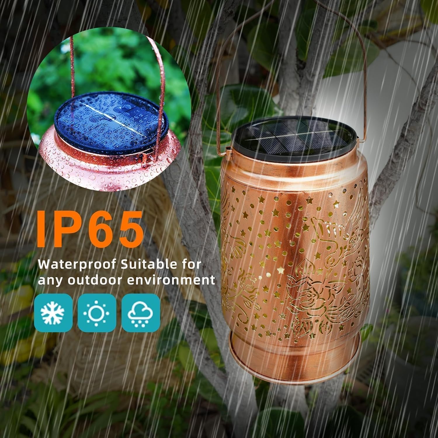 Hummingbird Solar Lanterns Outdoor Waterproof, Birthday Day Gifts for Women