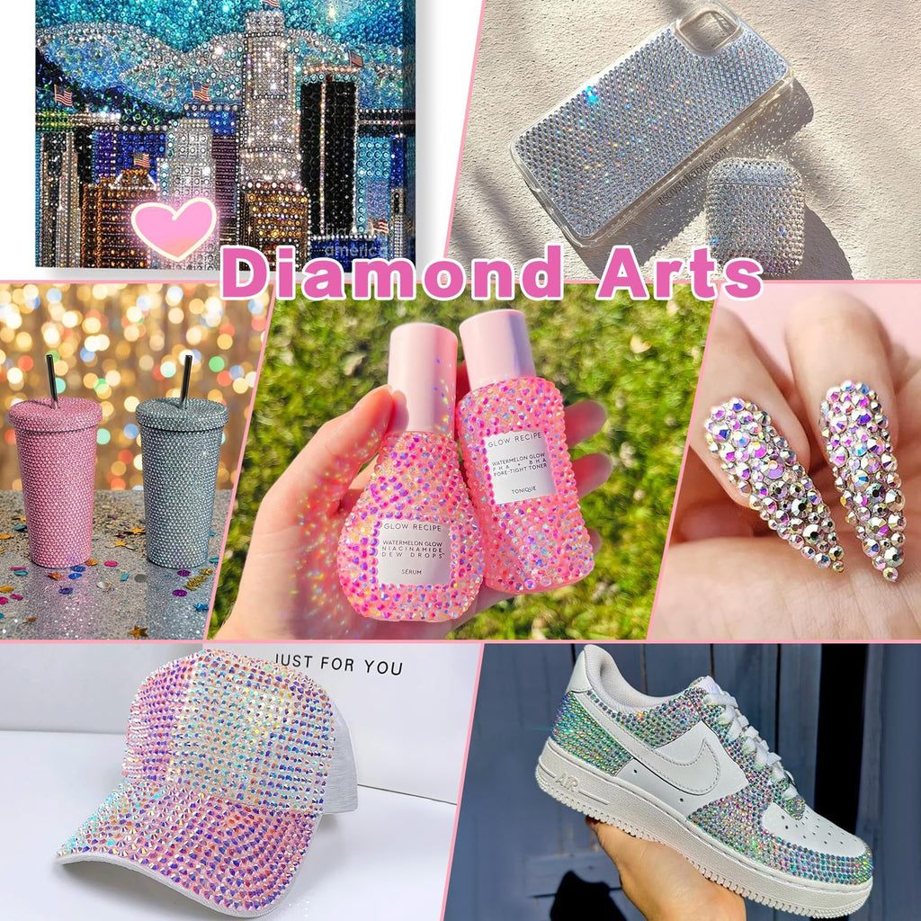 52000Pcs 42 Colors Resin Jelly Rhinestones for Bedazzling