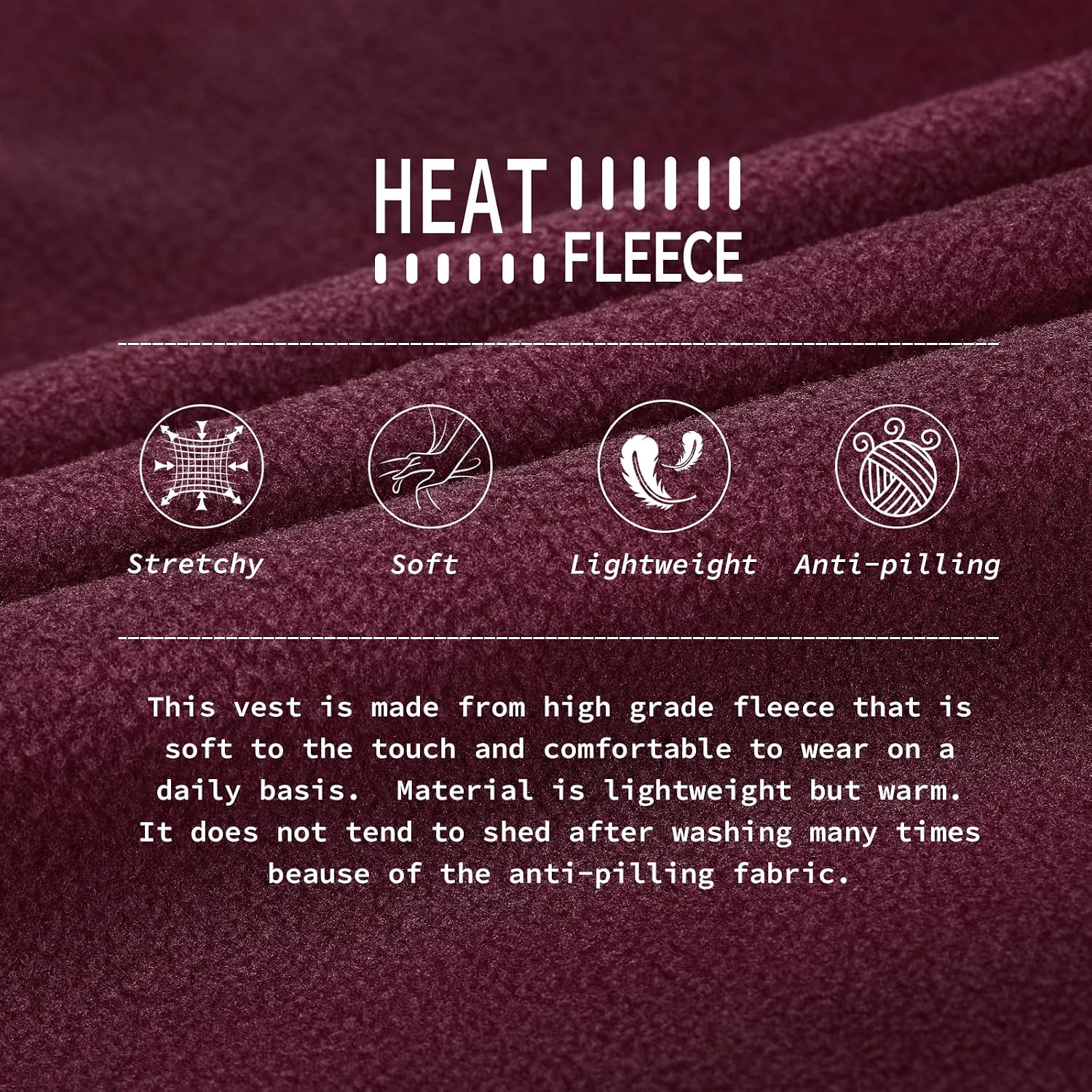 33,000ft Women's Polar Fleece Jacket Zip Up Lightweight Hiking Sweatshirt