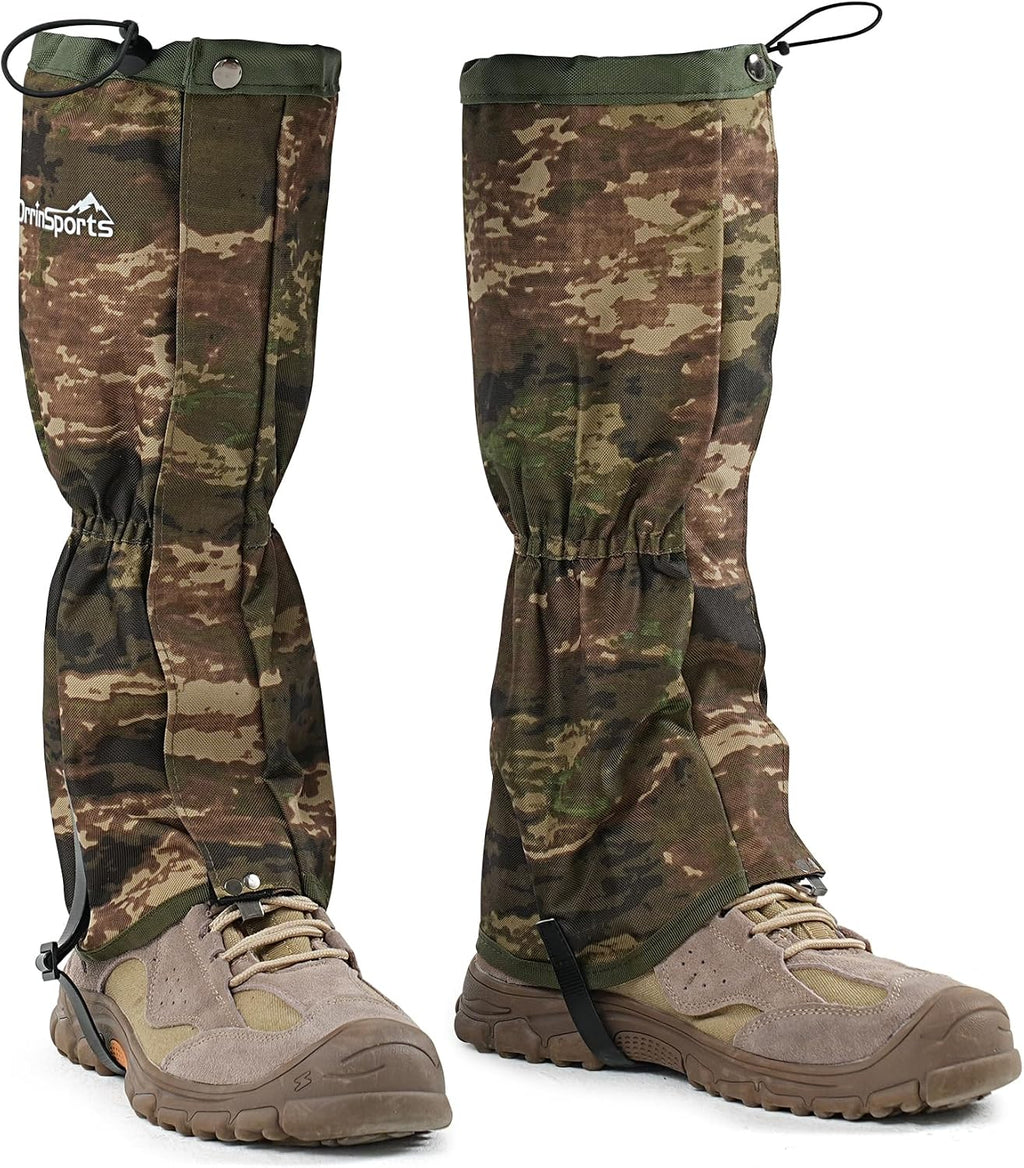 Leg Gaiters for Men Women Waterproof Gaiters for Hiking Snow Boot Gaiters