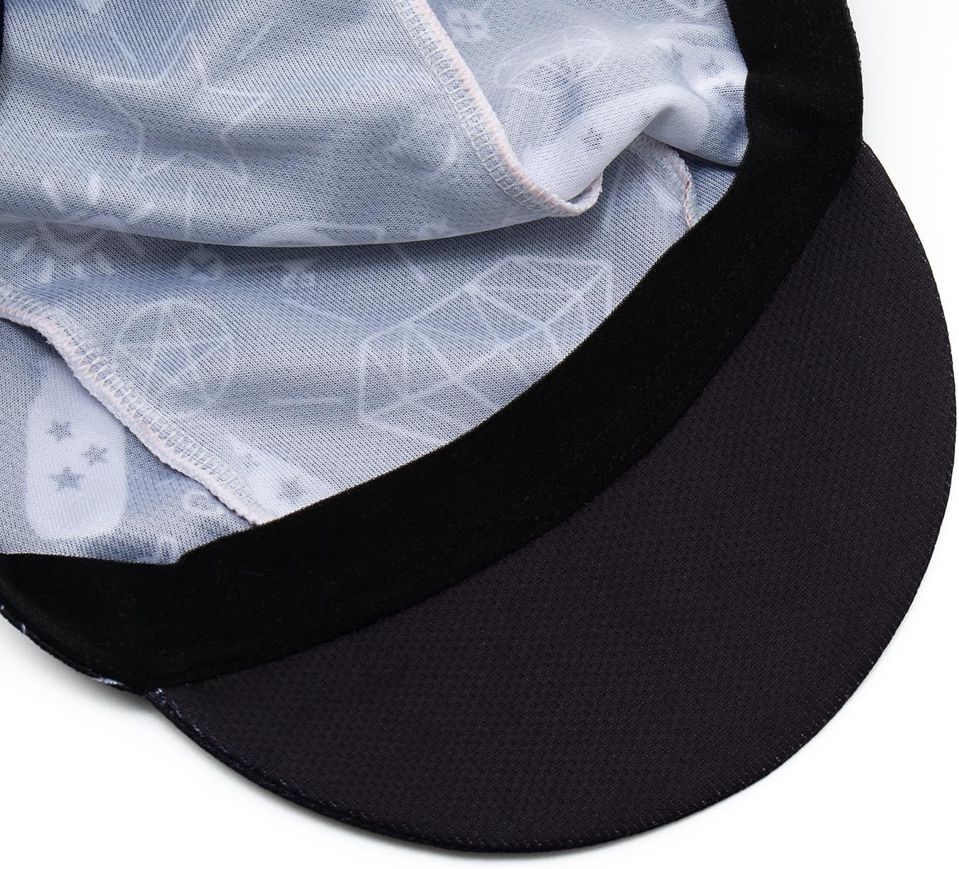 Cycling Cap with Sun Visor, Lightweight Polyester Bike Hat for Men & Women