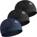 3-Pack Cooling Skull Cap Breathable Sweat-Wicking Helmet Liner for Men