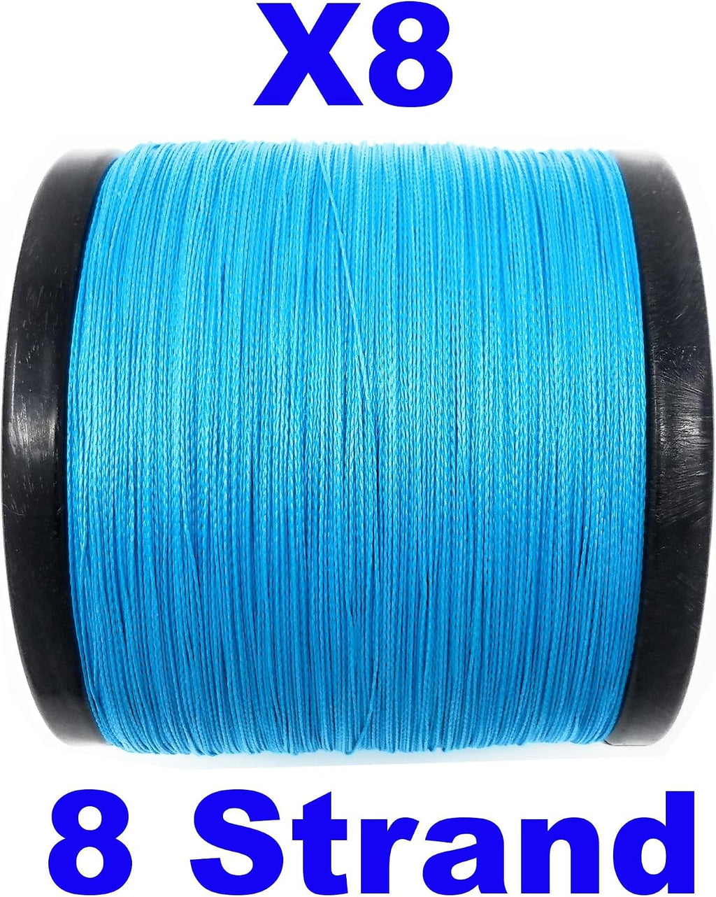 Reaction Tackle Braided Fishing Line - Pro Grade Power Performance for Saltwater or Freshwater Fish - Colored Fishing Line Braid for Extra Visibility
