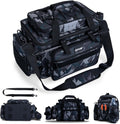 Goture Fishing Tackle Bag, Freshwater Saltwater Large Fishing Bag