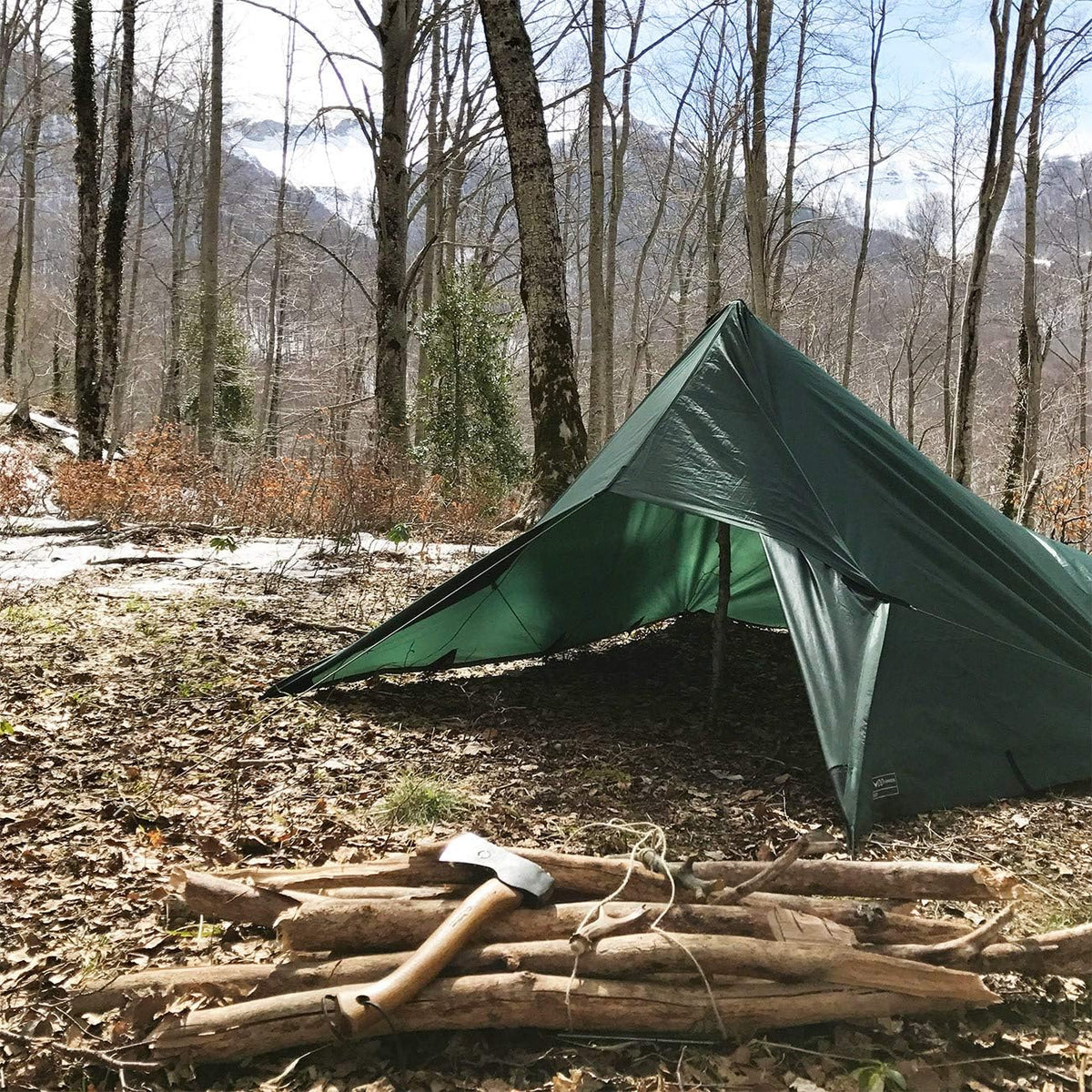 DD Hammocks - DD Tarp 3x3 - Olive Green: 10ft x 10ft