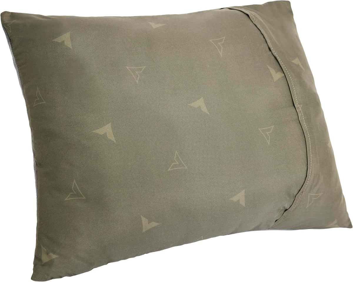 TETON Sports Camp Pillow; Great for Travel, Camping and Backpacking; Washable, Grey