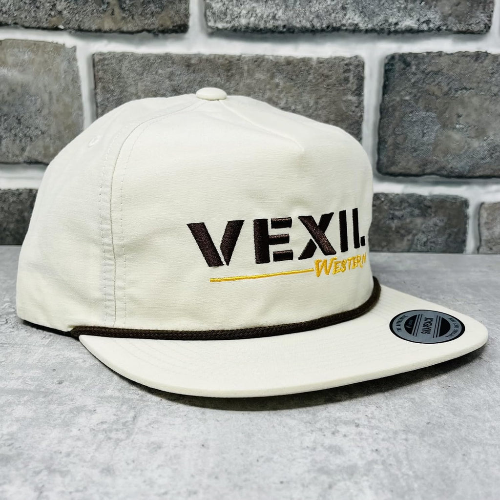 Vexil Unstructured Adjustable Snapback Western Lifestyle Rodeo Southwest Inspired Brand Patch Hat