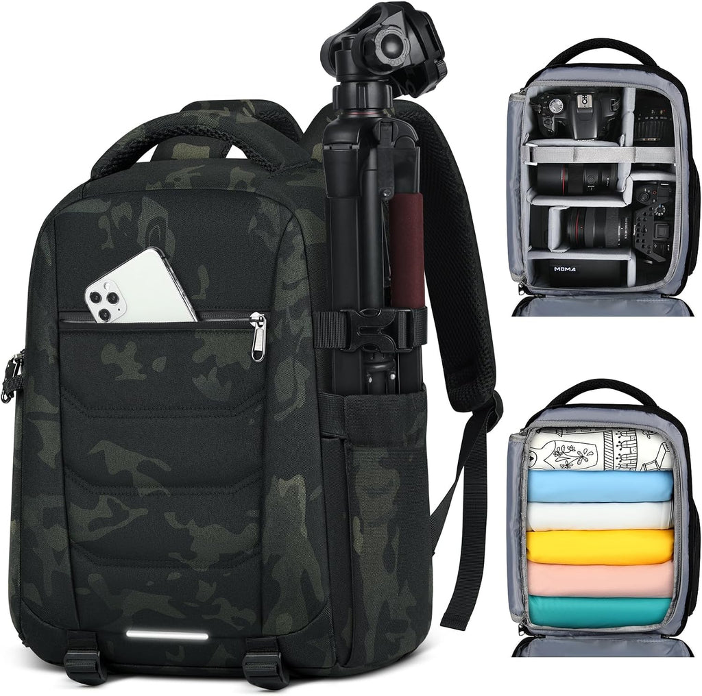 SDYSM Camera Bag Backpack Professional for DSLR SLR Mirrorless Camera