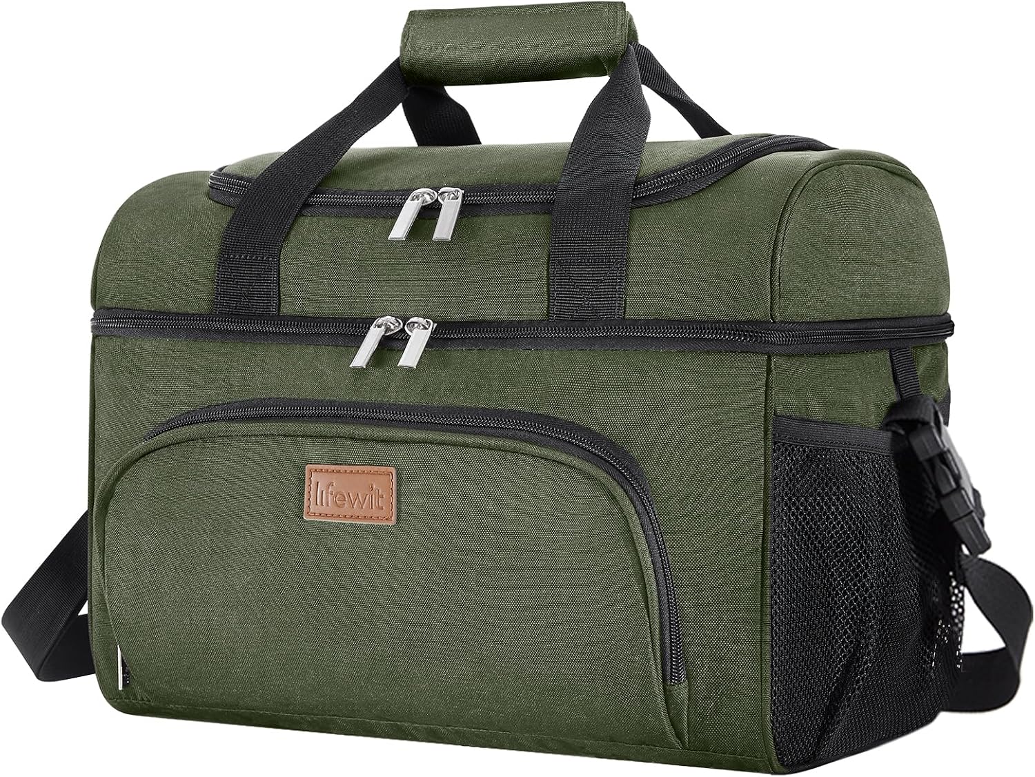 Lifewit Insulated Cooler Bag, Large Leakproof Beach Cooler, Lightweight Portable Double Layer Soft-Sided Travel Ice Chest for Camping, Kayaking, Road Trips, Grocery Shopping