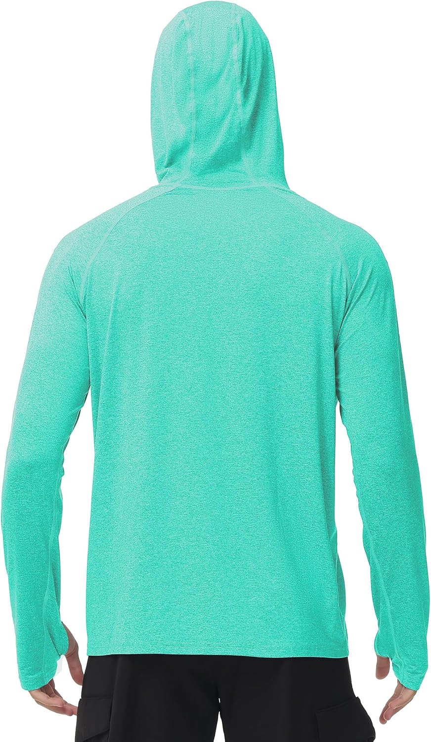 Roadbox Men's UPF 50+ Fishing Shirts, Long Sleeve UV Sun Protection Hoodie