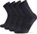 Socks Daze Crew Warm Merino Wool Blend Cushioned Hiking Socks for Men Women