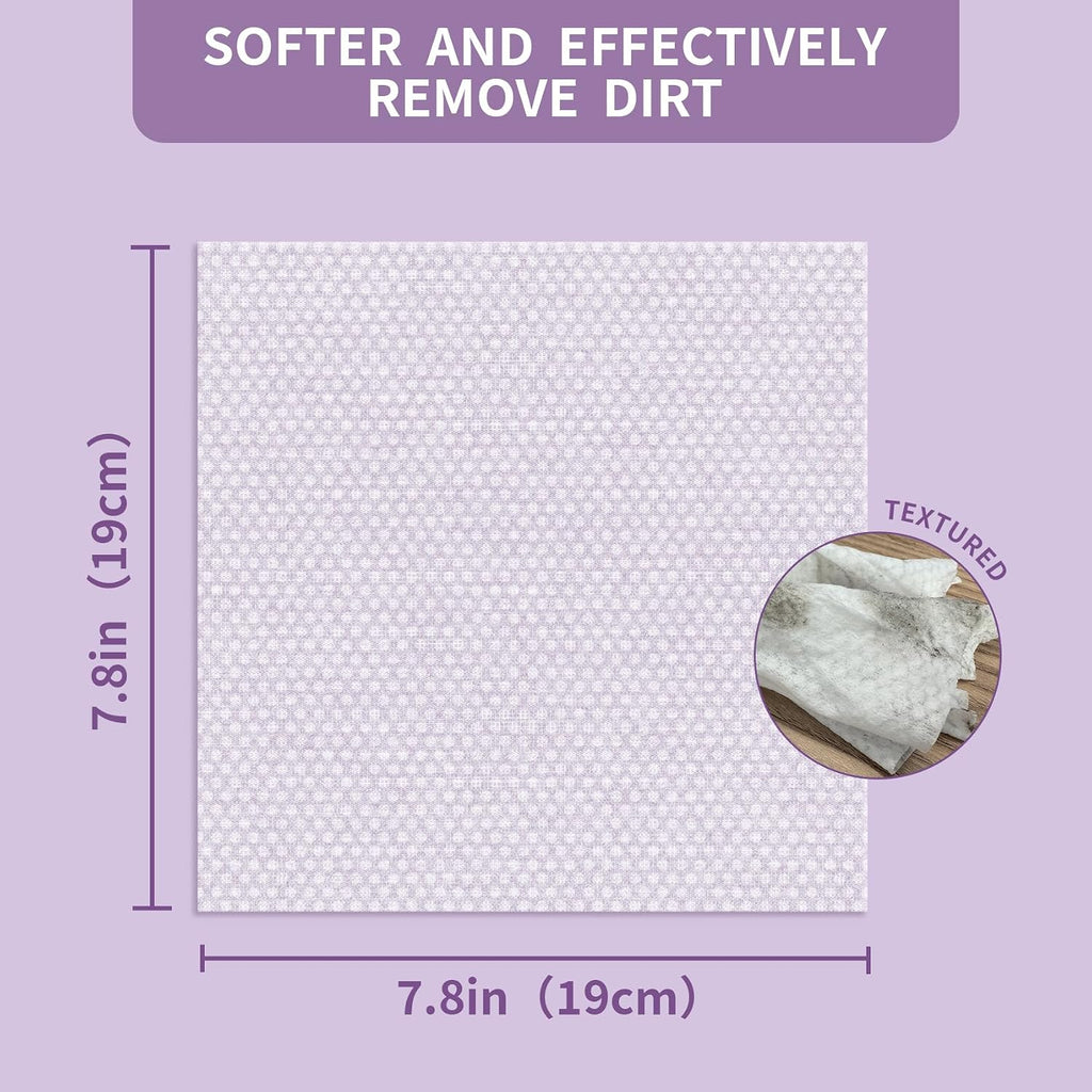 IMMHABI 400 Count Lick-Safe Dog Wipes, Lavender Plant-Based Hypoallergenic Dog Wipes for Paws, Butt, and Anal Gland Care, Cleansing & Deodorizing for Puppies