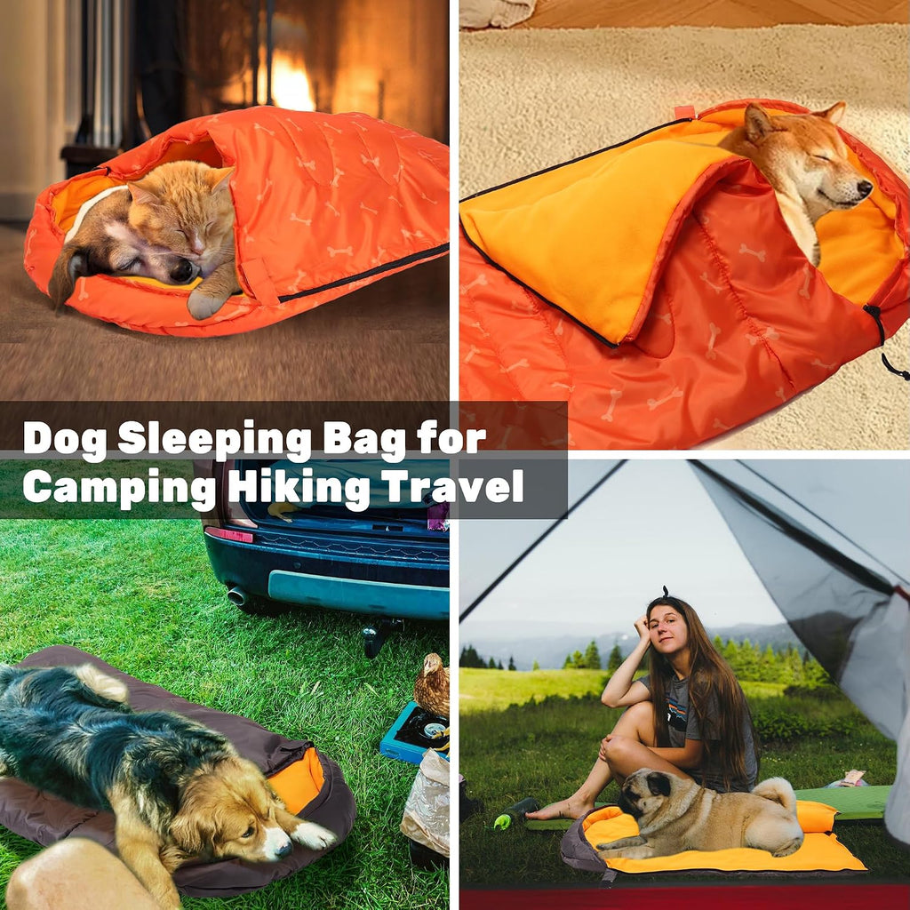 Lifeunion Dog Sleeping Bag with Storage Bag