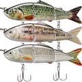 GOTOUR Jointed Swimbaits, Easy Catch Fishing Lures for Bass Trout Crappie