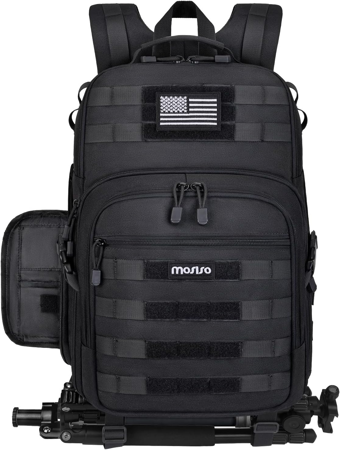 MOSISO Camera Backpack, DSLR/SLR/Mirrorless Tactical Camera Bag Case
